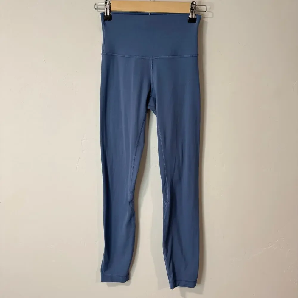 Lululemon Women's‎ Align Pant Leggings High Rise Stretch Blue 2